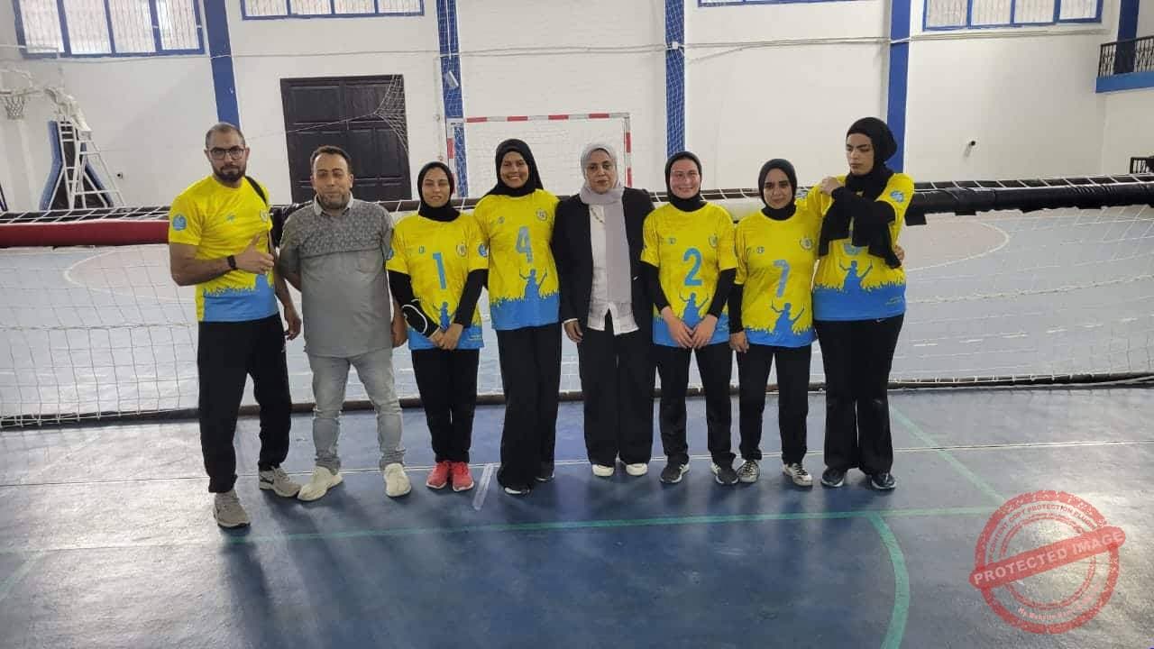 سيدات الإسماعيلي يتوجن بلقب دوري كرة الهدف