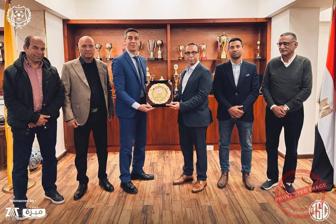 الاسماعيلي يستقبل رئيس اتحاد ألعاب القوى