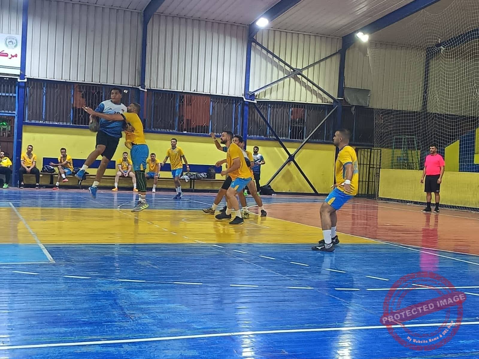 كرة يد .. الإسماعيلي ينتصر على المحلة بالدوري الممتاز