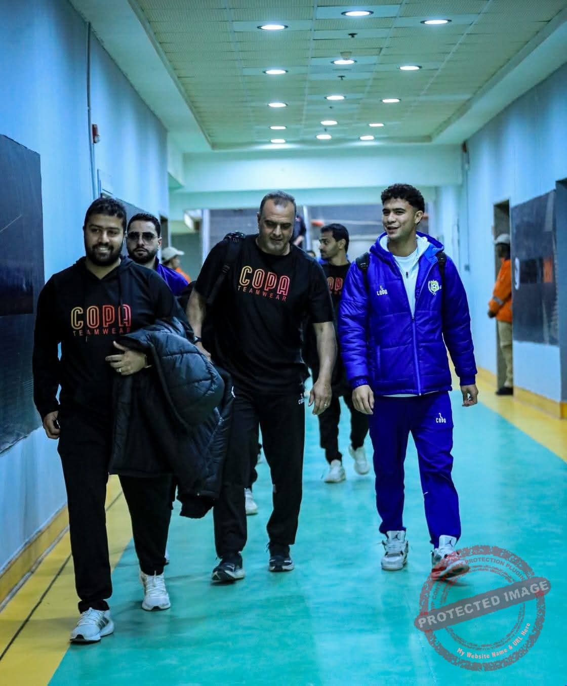 لقطات .. وصول لاعبي الإسماعيلي ملعب برج العرب