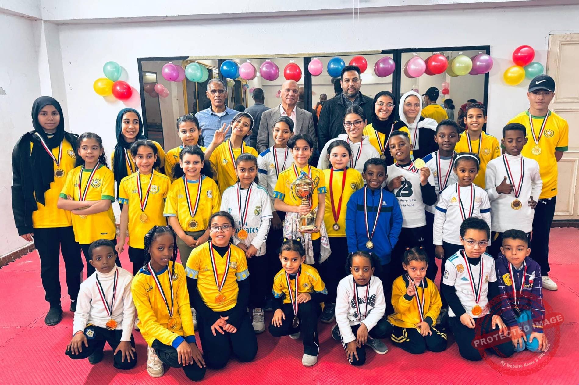 في سهرة رمضانية .. الإسماعيلي يكرم براعم كرة السرعة
