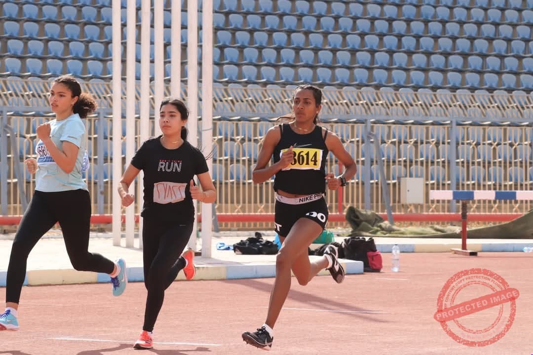ألعاب قوى .. هالة صدقي تحصد ذهبية الجمهورية